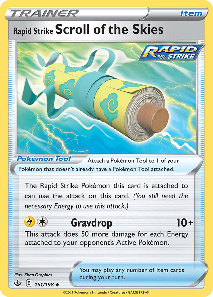 Rapid Strike Scroll of the Skies [Reverse Holo]